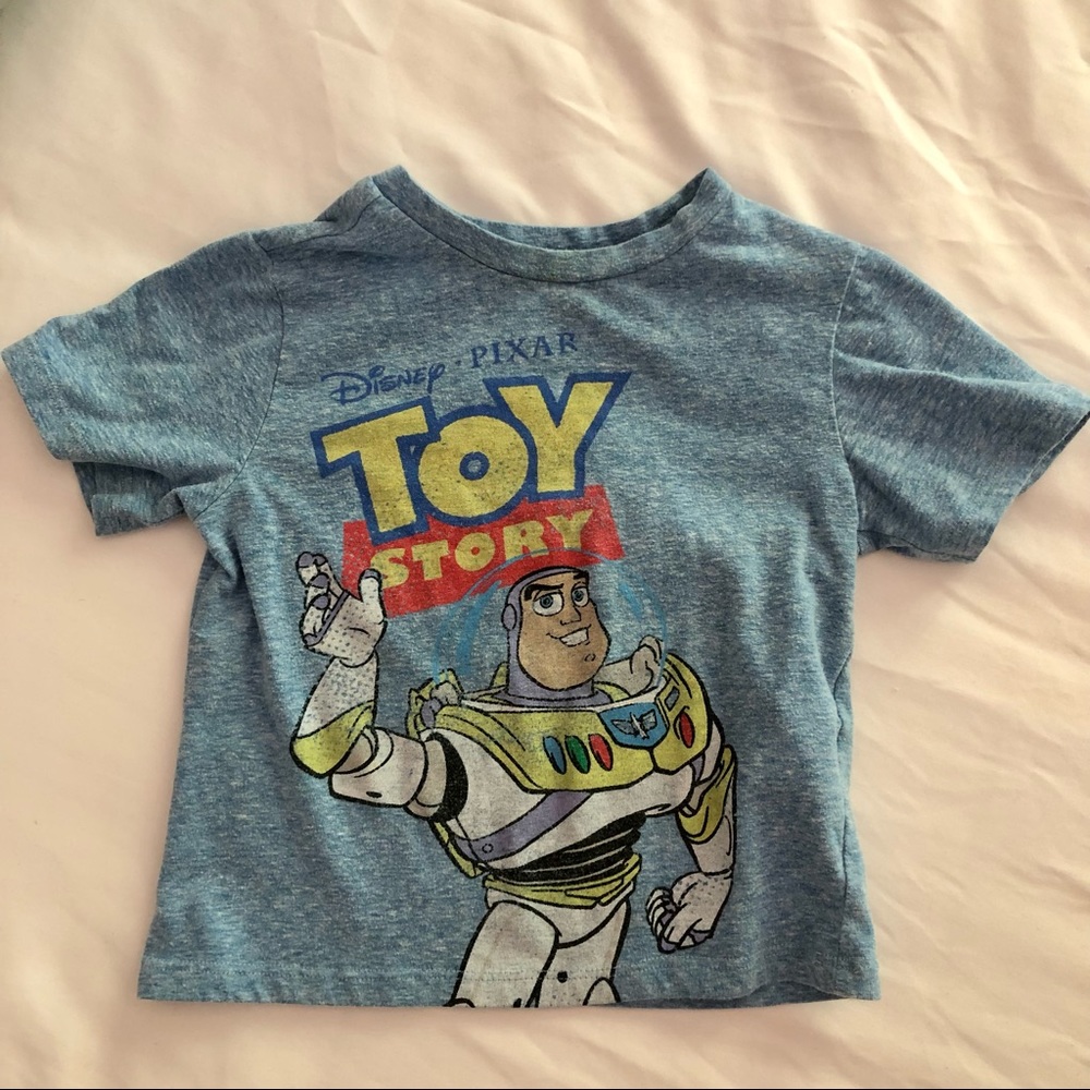 Disney Store Buzz Lightyear Toy Story T-Shirt | XXS 2-3
